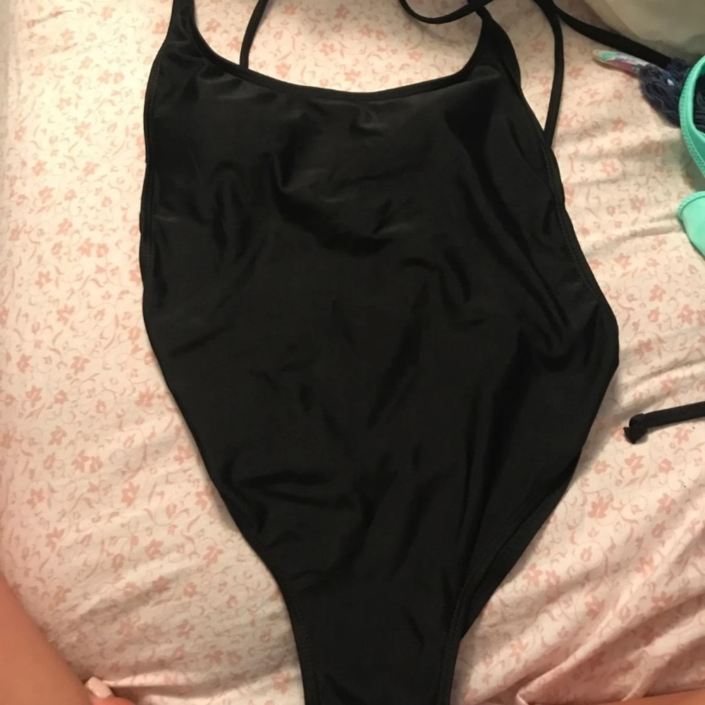 Black one piece